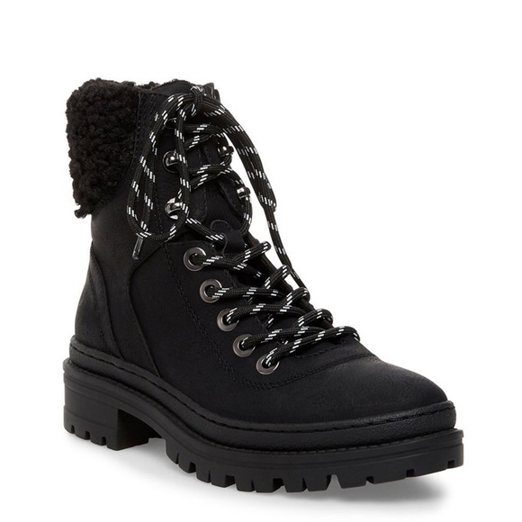 Steve Madden Keystone Boot faux fur lace up ✅ - Picture 6 of 10